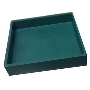 Trendy Wooden Serving Tray Natural Wood Decorative Tray for Coffee <b>Table</b> <b>Kitchen</b> Serving and Home Decor Display Premium Wooden - Product Image 3