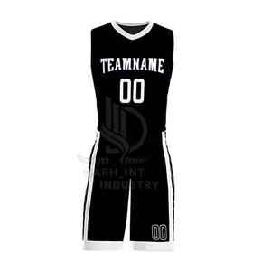 Uniforme de volley-ball respirant haute performance, tissu 100% polyester à séchage rapide, short en jersey durable et personnalisable - Product Image 3