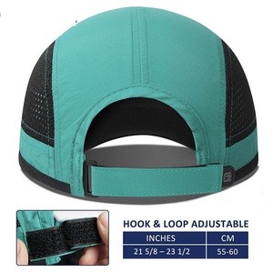 Casquettes de baseball vintage personnalisables à 6 panneaux, unisexes, couleur unie, sportives, respirantes, imperméables - Product Image 3