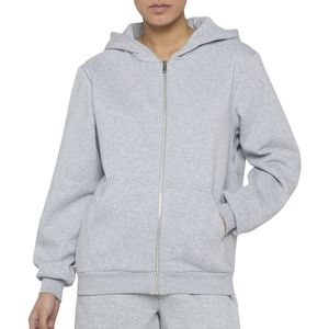 Sweat-shirt à capuche zippé surdimensionné personnalisé pour femme, veste décontractée à capuche, mode, OEM, ODM, vente en gros, marque privée - Product Image 3