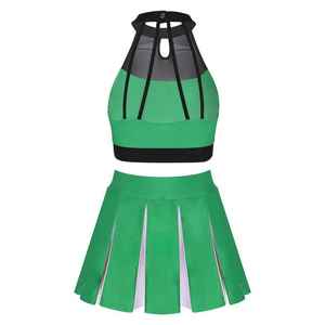 Tenue de cheerleading dernière génération conçue pour un confort optimal en mouvement et un impact visuel saisissant, idéale pour les événements et les séances d'entraînement. - Product Image 3