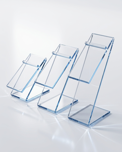 Acrylic Riser Display Shoe Rack High Heel Shoe <b>Stand</b> Transparent Footwear <b>Stand</b> Support Customizable Size - Product Image 6