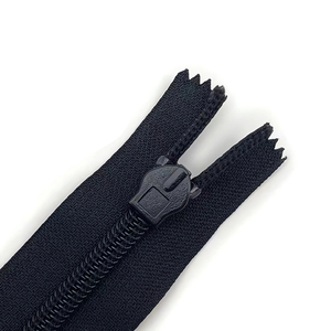 Grande taille 5 #   Fermeture éclair invisible en nylon haute résistance avec verrouillage automatique, couleur personnalisée pour jupe de costume - Product Image 3