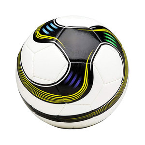 Ballon de football d'entraînement en cuir PU cousu à la machine, taille officielle 5, haute qualité, vente en gros, prêt à être expédié - Product Image 5