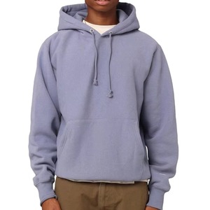 Sudadera con Capucha de Felpa de Algodón Morada para Hombre, Transpirable, con Logotipo Personalizado, Diseño Simple, Fabricación de Alta Calidad - Product Image 6