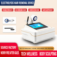 Épilateur à électrolyse thermolysique pour l'épilation permanente, best-seller, avec sondes d'électrolyse, machine d'électrolyse Apilus