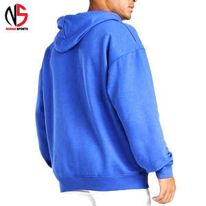เสื้อฮู้ดดี้ผู้ชาย ขนาดสั่งทำได้ แขนยาว ทรงปกติ สวมใส่สบาย ผ้าฝ้ายฟลีซ 100% เสื้อฮู้ดดี้ลำลองสำหรับฤดูหนาว NURAK SPORTS NS-763 - Product Image 2
