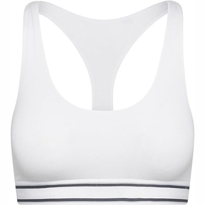 Custom Women Sports Bra Stretch Fabric <b>Supportive</b> Activewear Gym Training Running Fitness Workout <b>Crop</b> <b>Top</b> - Product Image 2