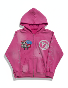 Nuevo estilo, mejor material, sudadera con capucha para hombre con cremallera, logotipo bordado personalizado, precios económicos, fabricante líder, sudaderas con capucha personalizadas para hombre. - Product Image 1