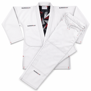 Kimono BJJ unisexe vert foncé en polyester/coton 350GSM respirant à séchage rapide, imprimé numériquement, coupe classique - Product Image 2