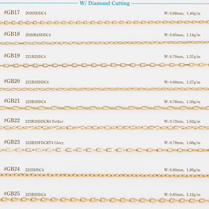 Collar de Cadena de Oro Sólido de 18K, 14K y 10K, Diseño Japonés de Moda, Nakagawa Corporation P10 (N), Fabricante Original Japonés - Product Image 4