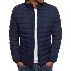 Customized Personal Logo <b>Men</b> Polyester/Cotton Face Trend Hooded Thin <b>Summer</b> Waterproof Breathable Puffer <b>Jacket</b> - Product Image 3