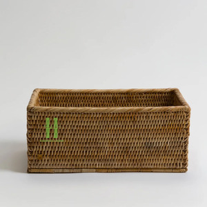 Cesta de Almacenamiento de Mimbre de Ratán Elegante y Moderna, Imprescindible para Lavandería o Dormitorio, OEM Ratán 2026 de Vietnam - Product Image 5