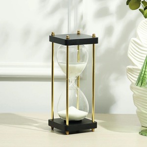 <b>Sand</b> <b>Timer</b> Table Object Hourglass Decor Used For Time Management During Work Or Study Shelf And Table Display Decoration - Product Image 6