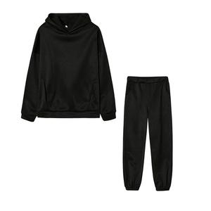 Ensemble deux pièces pour femmes, sweat-shirt à capuche personnalisé, survêtements de haute qualité, vente en gros au Pakistan - Product Image 3