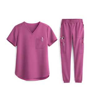 New Fashion Medical Uniforms <b>Nursing</b> <b>Scrubs</b> Joggers <b>Scrubs</b> Sets Uniforms Male and Female <b>Scrub</b> Sets - Product Image 1
