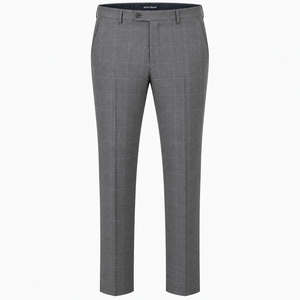 Pantalones de Traje para Hombre para Ocasiones Profesionales, Pantalones de Vestir de Cintura Media, Resistentes, con Cierre de Botón, Estilo Casual, para Oficina y Trabajo - Product Image 6