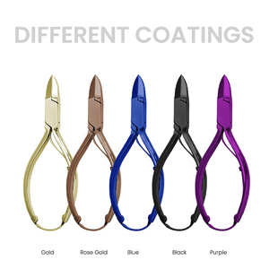 Coupe-ongles en acier inoxydable de qualité supérieure avec une large ouverture de mâchoire pour les ongles des orteils et des doigts - Utilisation en salon et pour les soins personnels - Product Image 6