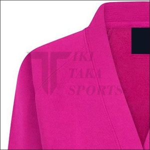 เสื้อคาร์ดิแกนไหมพรมปักลายปะติดปะต่อแบบผูกเชือก คอโอ ทรงยูนิเซ็กซ์ สีดำทอง  โลโก้สั่งทำได้  แฟชั่นฤดูหนาว - Product Image 3