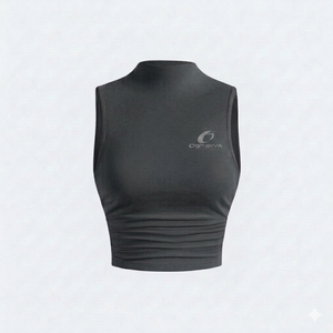 Ostriya Intl Último Estilo, Camiseta sin Mangas de Lona Tejida para Mujer, de Secado Rápido, Transpirable y Antiencogimiento, Colección de Verano, Ropa Deportiva Informal - Product Image 6