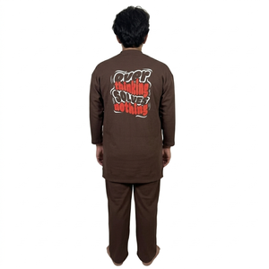 Ensemble de survêtement homme haute qualité, nouveau style, t-shirt à manches courtes et pantalon, pour l'été - Product Image 5