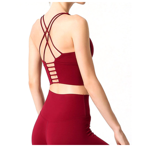 Conjunto de Yoga para Mujer de 2 Piezas, Directo de Fábrica, Marca Privada, Color Sólido, Todas las Tallas, Transpirable, Cintura Alta Elástica, Ropa de Gimnasio - Product Image 4