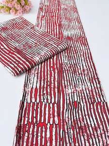 Tissu en coton 100% imprimé à la cire africaine, sur mesure pour le marché éthiopien, pour vêtements traditionnels - Product Image 3