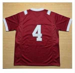 Camiseta de Fútbol Americano Personalizada con Sublimación, Cuello en V, Malla Transpirable, Uniforme Deportivo para Hombre - Product Image 4