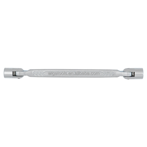 180 °   Llave de Doble Cabezal Giratorio CR-V de 12 Puntas Métricas para Trabajos Mecánicos en Espacios Reducidos - Product Image 2