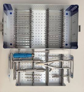 Orthopedic Broken <b>Screw</b> <b>Extractor</b> <b>Set</b> for Spine Surgery with Sterilization Box by Dentavex - Product Image 4