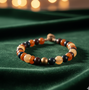 กำไลข้อมือหินหลายชนิดทำมือขายดี เงินแท้ 925 ชุบทอง 18K ขนาด 2.6 นิ้ว เครื่องประดับอัญมณีสำหรับงานแฟชั่น ปาร์ตี้ งานแต่งงาน - Product Image 4