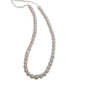 Perles d'eau douce naturelles de grande taille 9-10 mm, chaîne de perles, perles semi-finies pour la fabrication de bijoux DIY - Product Image 5