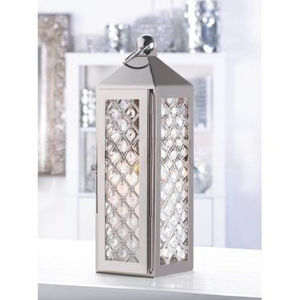 Farol de Metal Decorativo para Velas, Decoración de Interiores para el Hogar - Product Image 1