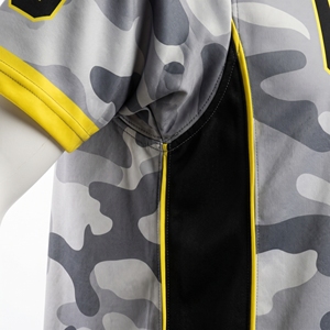 Maillot de hockey sur balle personnalisé à manches courtes, maillot de hockey sur patins, maillot de hockey de rue, maillot d'équipe sublimé léger avec nom et numéro 100% - Product Image 6
