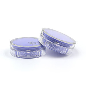 Usine chinoise personnalise ronde 15g BB CC crème boîte à coussin d'air étui à poudre en vrac <span class=keywords><strong>Compact</strong></span> avec miroir pour emballage de maquillage - Product Image 1