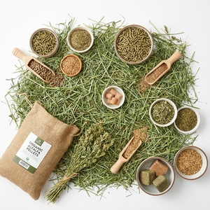 Heno de Alfalfa Premium, Alimento Nutritivo para Animales, para Caballos, Ganado, Cabras, Ovejas y Aplicaciones de Alimentación en Granjas Lecheras - Product Image 6