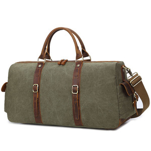 Sac de voyage robuste grande capacité, sac de sport et de gym avec compartiment à chaussures, imperméable, pour week-end et nuitées - Product Image 1