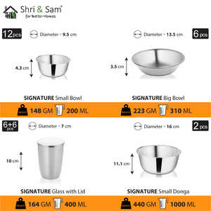 ชุดอาหารเย็นสแตนเลสสตีลเคลือบด้าน64ชิ้นสำหรับ6คนพร้อมลายเซ็นเลเซอร์ - Product Image 4