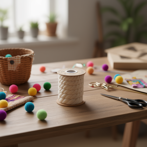 Corda di cotone Iln 18mm x 1,9m per artigianato e decorazioni - Product Image 2