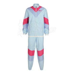Ensemble coupe-vent deux pièces imprimé sur mesure, écologique, pour homme, style streetwear décontracté - Product Image 2