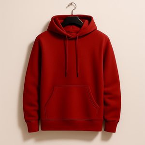 Sudadera con Capucha de Forro Polar Grueso para Hombre |   Mezcla de algodón, corte deportivo - Product Image 2