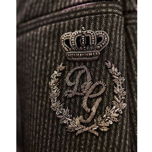 Customized Luxury Embroidered Beaded Nickel-Free Fabric <b>Sew</b>-On Badges with Safety <b>Pin</b> for Garment/Bags/Gloves-Wholesale - Product Image 1