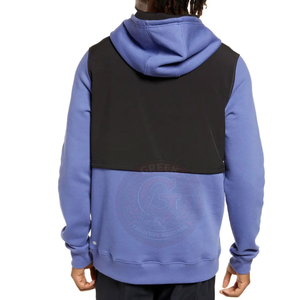 Sweat-shirt à capuche pour homme, style minimaliste, en molleton de coton premium, décontracté, pour la mode streetwear contemporaine - Product Image 4