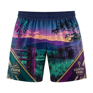 Shorts de sport sublimés personnalisés pour le football, tissu respirant, coupe confortable, idéal pour les séances d'entraînement en équipe - Product Image 1