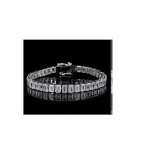 Wholesale Supply Diamond <b>Bracelet</b> <b>for</b> <b>Women</b> Luxury Tennis <b>Bracelet</b> Sparkling Fine Jewelry <b>for</b> Wedding Engagement Bulk Supplier - Product Image 1