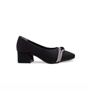 Girls <b>Black</b> Fancy <b>Pumps</b> KD0916 Style - Product Image 4