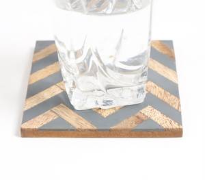 Posavasos de Madera y Resina Epoxi de Alta Calidad, Hechos a Mano, Personalizados con Grabado, Estilo Ángel y Amor - Product Image 3