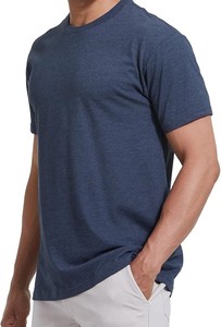 Camiseta Deportiva Personalizada para Hombre, Informal, Lisa, de Secado Rápido, Transpirable, Ajuste Regular, para Ejercicio, Fitness, Gimnasio y Actividades al Aire Libre - Product Image 5