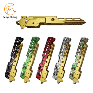 Taiwan AEG SQB Toys Supplier Custom CNC Milling Drilling Machining Services Aluminum Stainless Steel Tokyo Marui Frame Mount - Product Image 1