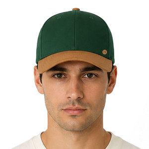 Nouveau chapeau structuré pour hommes avec panneau avant rigide, fermeture arrière réglable, ajustement confortable, tissu respirant et style décontracté simple - Product Image 4